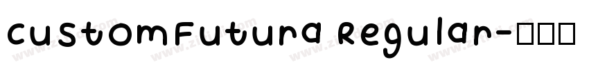 customFutura Regular字体转换
